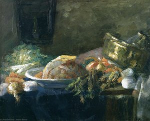 Nature Morte Aux Legumes — James Ensor, Symbolic Expressionism
