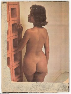 Untitled ( La Priere, Kneeling Female Nude) — Joseph Cornell