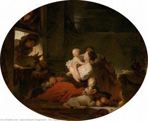 The Happy Family — Jean-honoré Fragonard