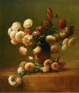 Chrysanthemums — Charles Ethan Porter