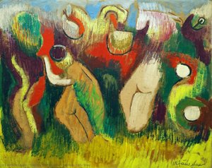 Fairies´ Play — George Stefanescu, Abstract Expressionism