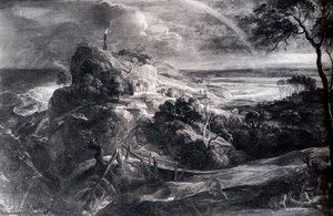 Landscape With The Shipwreck Of Aeneas — Peter Paul Rubens