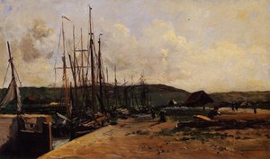 Fishing Port — Charles-françois Daubigny