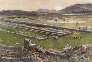 Megalopolis In Arcadia — John Fulleylove, Romantic Landscape Painting