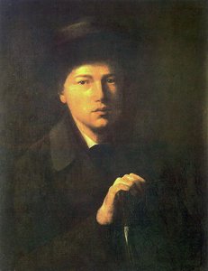 Portrait Of Nikolai Kridener, The Artist S Brother — Vasily Grigoryevich Perov
