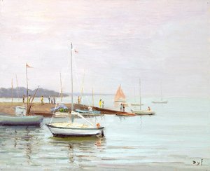 Afternoon On The Quay — Marcel Dyf