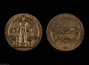 American Legion School Award Medal — Joseph Emile Renier