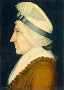 Lady In A White Mob Cap — Benjamin Greenleaf