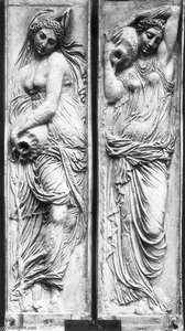 Nymphs (detail) (11) — Jean Goujon, Neoclassicism