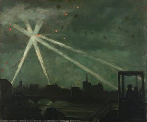 An Observation Post Flying Bomb Raid