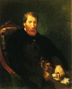 Portrait Of Alfred Bruyas — Eugène Delacroix, Romanticism