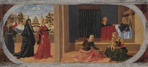 Birth Of The Virgin — Vannucci Pietro (le Perugin)