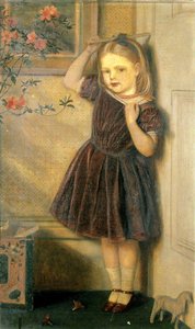 Cecily Ursula - Aged Three Years — Arthur Hughes