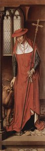 Altar Triptych From The Lübeck Cathedral (detail) — Memling, Hans