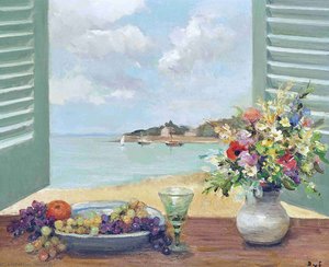 Window Over The Sea, (1980) — Marcel Dyf