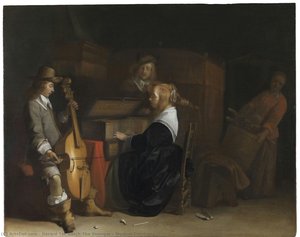 Musical Company — Gerard Ter Borch The Younger