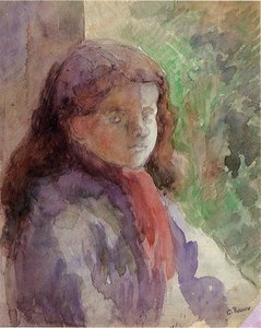Portrait Of The Artist's Son, Ludovic Rudolphe — Camille Pissarro