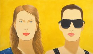 Sharon And Vivien — Alex Katz