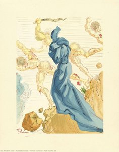 Divine Comedy, Hell: Canto 15 — Salvador Dalí