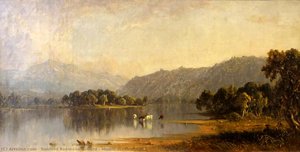 Mount Washington From The Saco River — Sanford Robinson Gifford