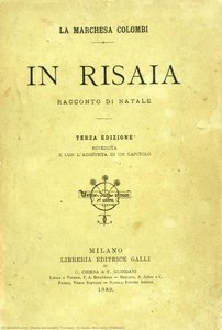 In Risaia. Racconto Di Natale. — Maria Antonietta Torriani