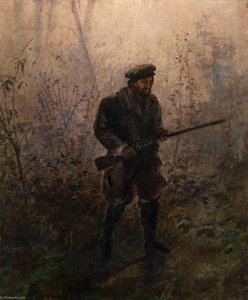Hunter In The Forest — Ivan Pokhitonov