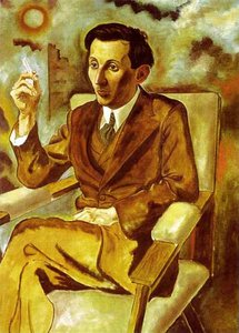 Portrait Of The Writer Walter Mehring — George Grosz, Verism