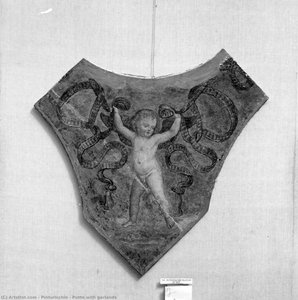 Putto With Garlands — Pinturicchio