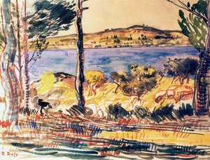 Studies Of Trees In Martigues — Raoul Dufy, Impressionism