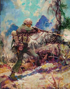 Private First Class Arthur J. Jackson, Usmc - Island Of Peleliu In The Palau Group — Colonel Charles H. Waterhouse, Usmcr