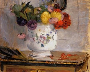 Dahlias — Berthe Morisot