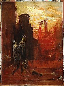 Moïse Sauvé Des Eaux — Gustave Moreau