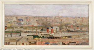 Wharves Near Spencer Street — Alice Chapman