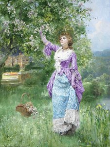Spring Blooms — Henry John Yeend King