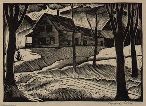 Winter Farm — Howard Cook