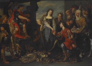 Générosité De Scipion L'africain — Pieter Van Mol