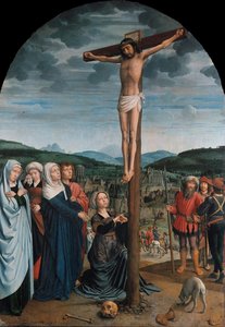 Christ On The Cross — Gerard David