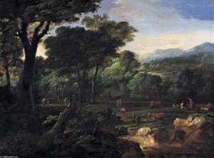 Pastoral Landscape — Eglon Hendrik Van Der Neer