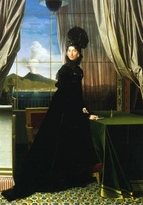 Caroline Murat, Queen Of Naples — Jean-auguste-dominique Ingres
