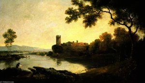 Llyn Peris And Dolbadarn Castle — Richard Wilson