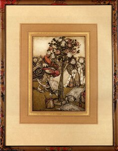 Alice In Wonderland. The Jack Of Hearts — Arthur Rackham
