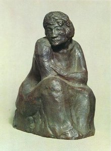 Seated Woman — Pablo Picasso, Post-impressionism