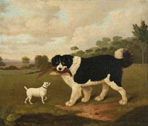 Two Dogs, Called ‘blumer’ And ‘venom’ — Edmund Ward Gill