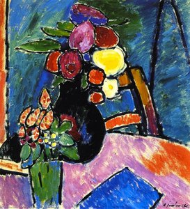 Floral Still Life — Alexej Von Jawlensky, Expressionist Painting