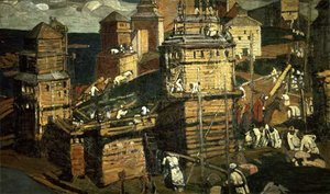 Building A City — Nicholas Roerich