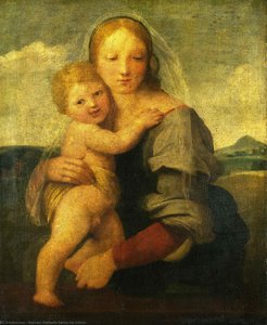 The Madonna And Child (the Mackintosh Madonna) — Raphael, Renaissance