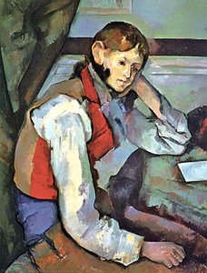 Boy In A Red Vest — Paul Cézanne
