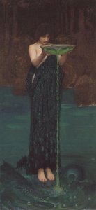 Circe Invidiosa — John William Waterhouse, Pre-raphaelite