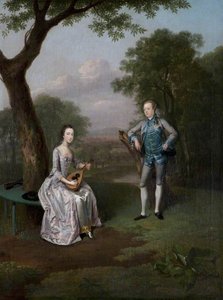 Sir Nathaniel (1726–1804), and Lady Caroline Curzon (1733–1812)