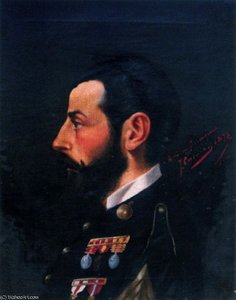 Artillery Captain D. José Pablo Blanco — Josep Cusachs I